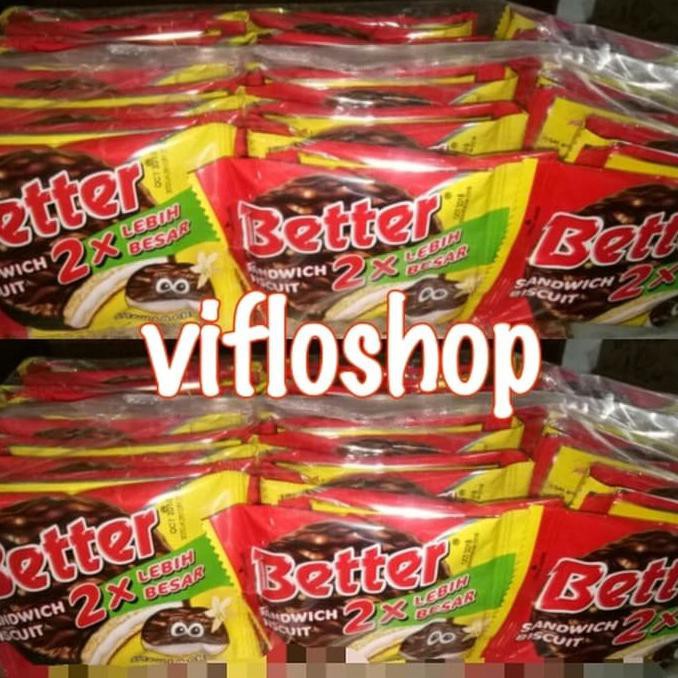 

TERMURAH Kardusan & Eceran Biskuit Better (10 x 22 gr) BEST SELLER
