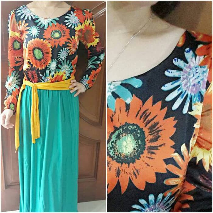 Gamis Muslim Satin Modern