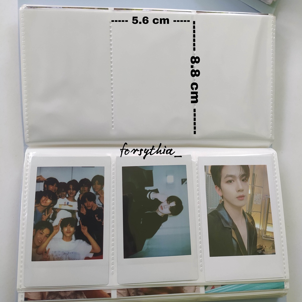 [READY] Album 240 120 slot polaroid instax foto photocard binder tempat kartu nama collection book