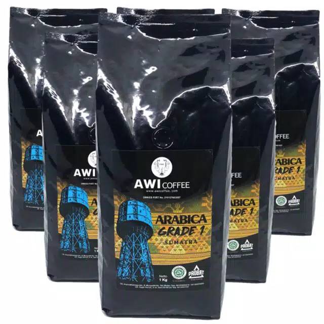 

SUMATRA ARABICA GRADE 1 1Kg Biji | Roasted Coffee Beans | Arabica Robusta