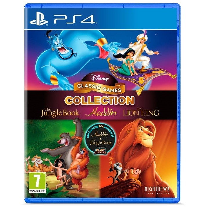 PS4 Disney Classic Collection The Jungle Book Aladdin The Lion King