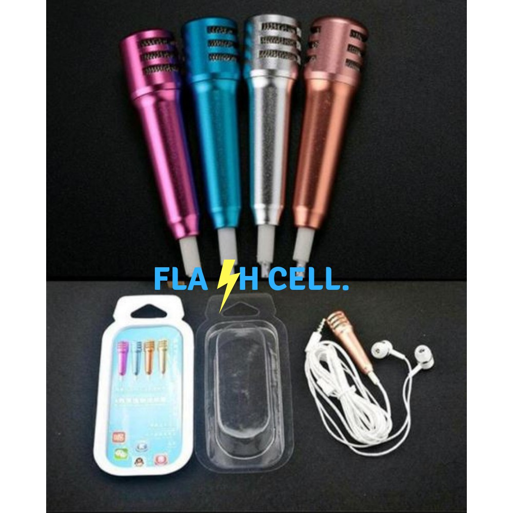 MIC Smule/Mic Mini/Microphone Mini/Handsfree Smule + Headset Smule Mic Earphone 2 In 1 Universal