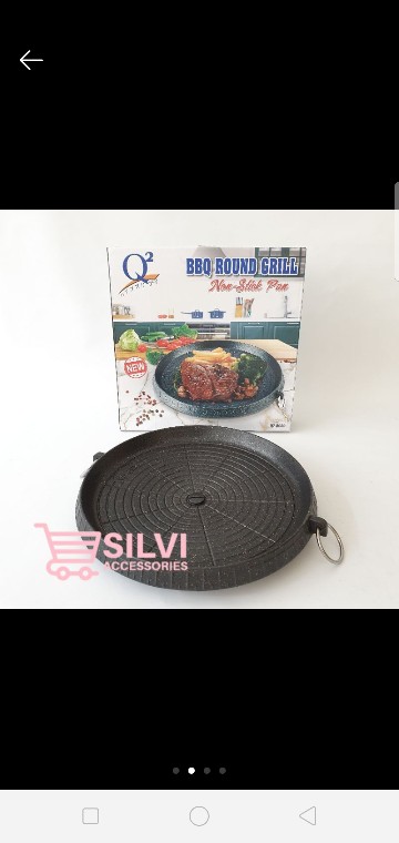 Bbq Round Grill Q2 8930 Barbeque Grill Pan Panggangan Tempat Memanggang