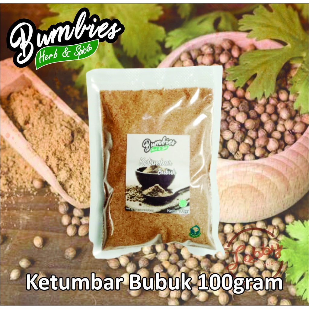 

Ketumbar Bubuk 100gr Bumbies Product Asli 100%/ Ketumbar Premium/ Ketumbar Murah/ Rempah Rempah
