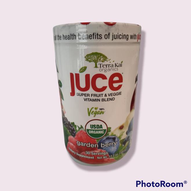 Jual JUCE Super Fruit & Veggie Vitamin Blend Garden Berry by Terra Kai