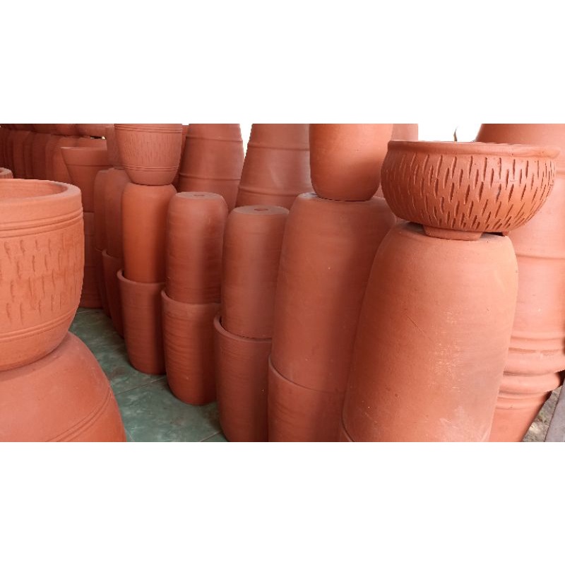 POT BESAR GERABAH TANAH LIAT