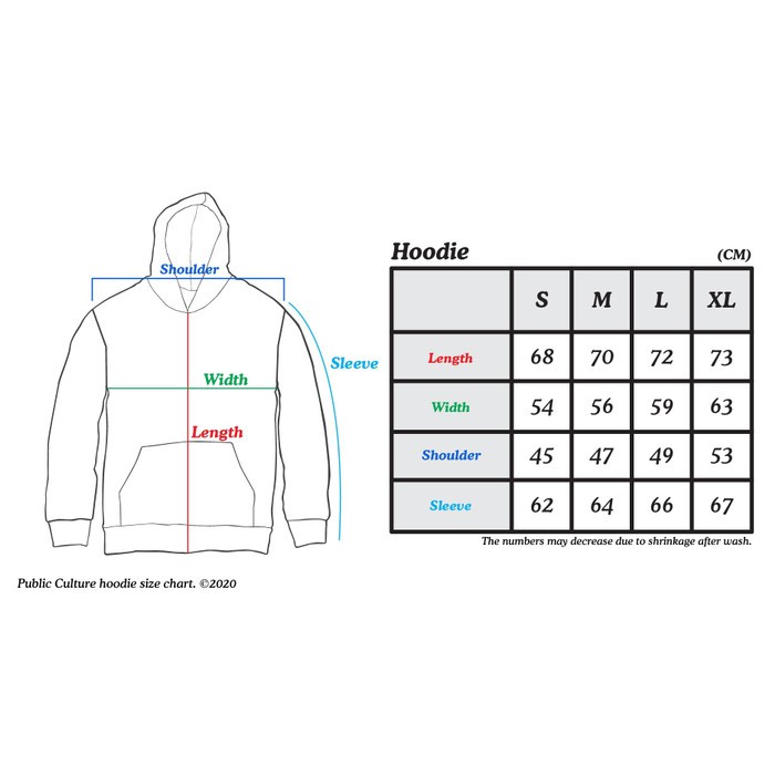 Public Culture - Sun Hoodie - Black - M