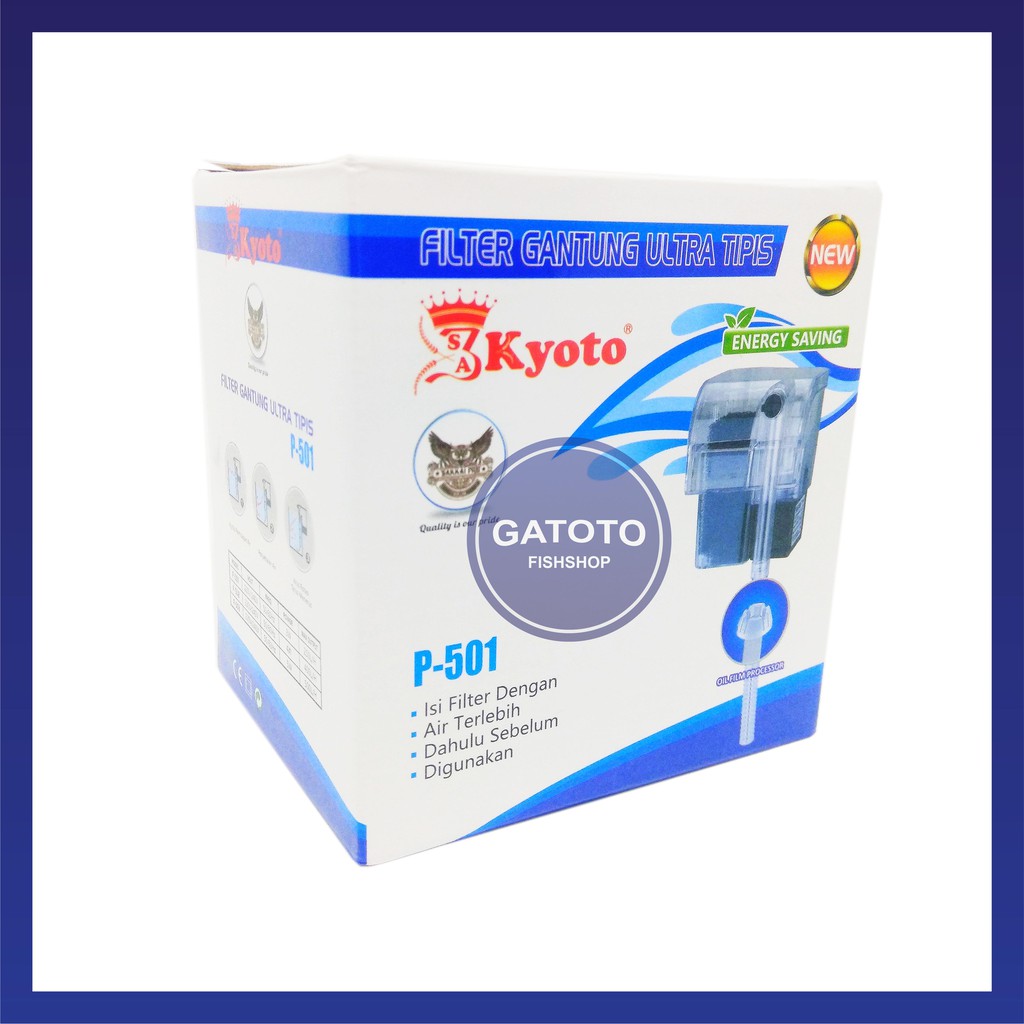 Filter Gantung Kyoto 501 Slim Hanging Filter Aquascape