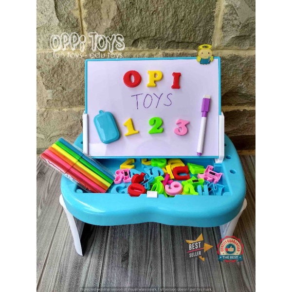 

Mainan Edukasi Papan Tulis Magnet - Magnet Game FU 1131 - Drawing Board Case Magnetic