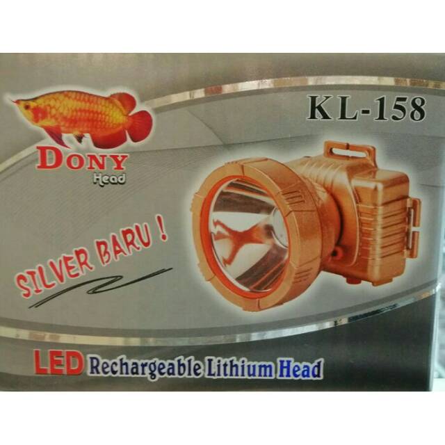Senter Kepala Dony KL 158 - Head Lamp Dony Rechargeable