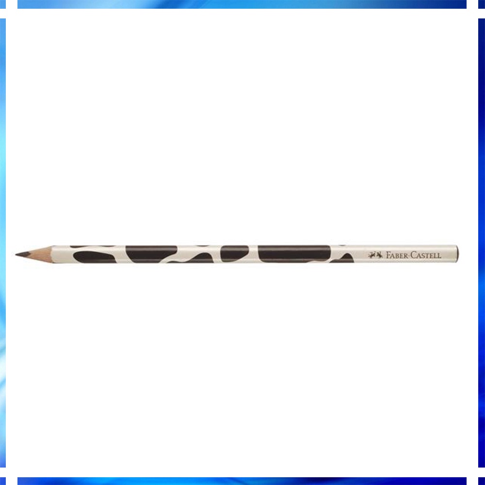1 PCS Pensil Motif 2B Faber Castell 7 Motif NonToxic Aman Original Pensil Raut Pensil Fabercastell Motif - Motif Acak