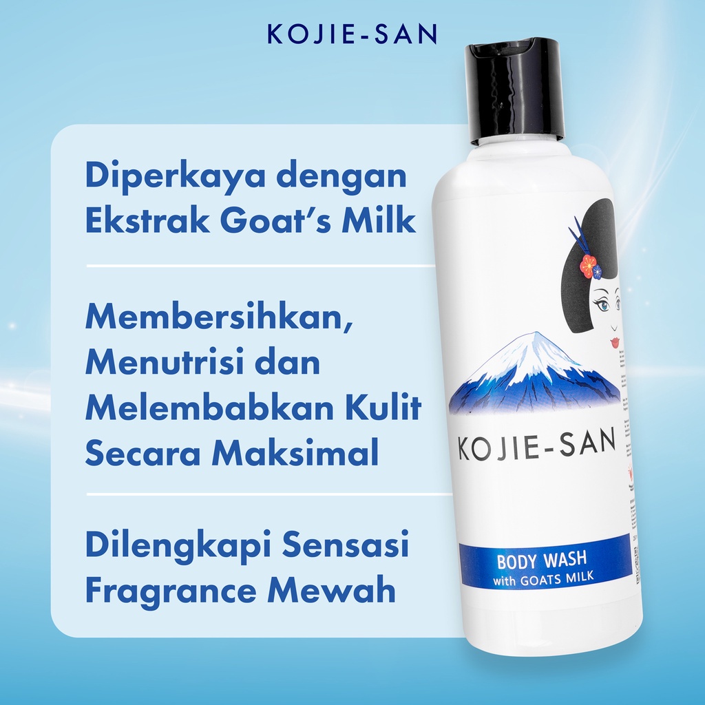 Kojie-San Body Wash Goats Milk 250 ml