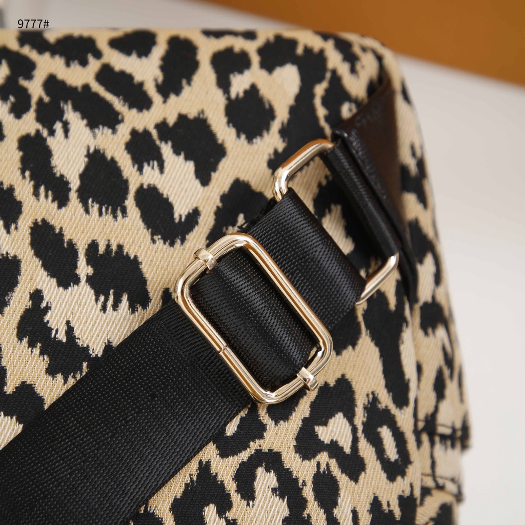 Leopard Backpack Shoulder Bag 3in1 #9777