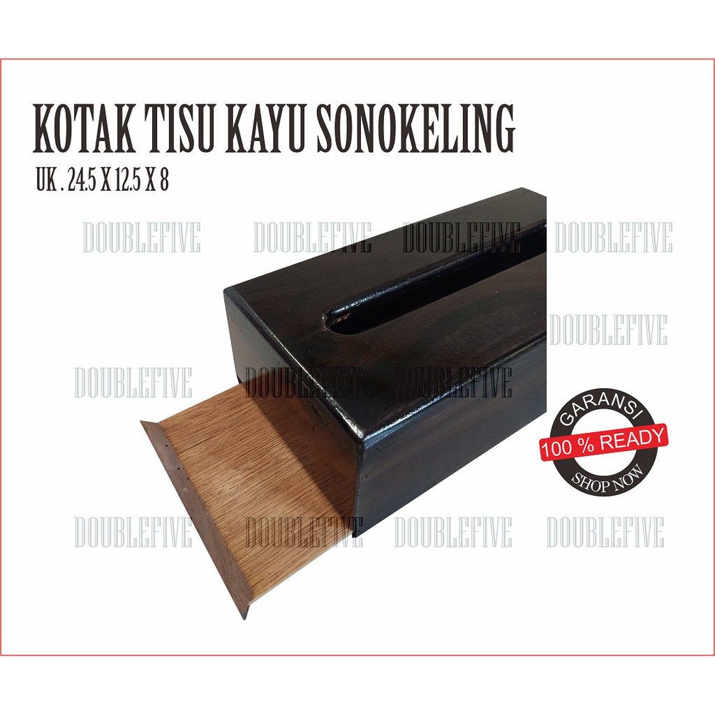 Tempat tissue Kotak Tissue tissue box Tisu Kayu Sonokeling Asli Bergaransi