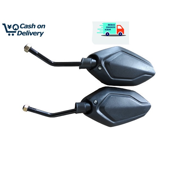 Spion Model Vario 150 New Untuk Semua Motor Honda Tangkai HITAM