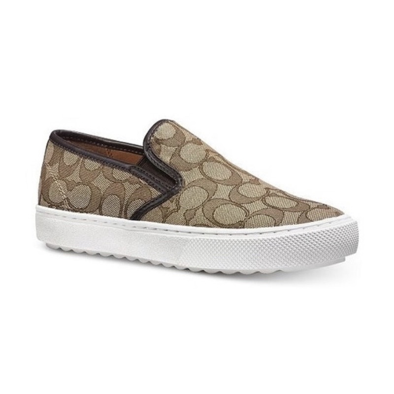 Coach Men And Women Slip On Skate Sneaker (C8958)