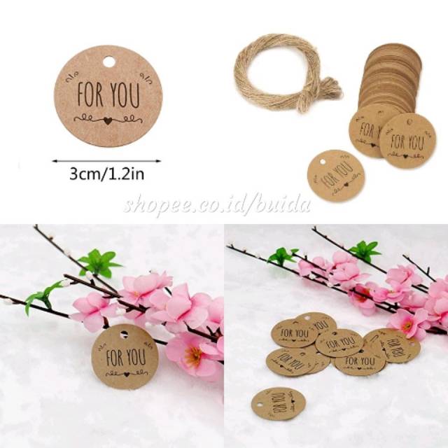 

Tags Hang Tag For You Kraft Hiasan Bungkus Kado Parcel Hampers Dus Kotak Packaging Hangtag Gift