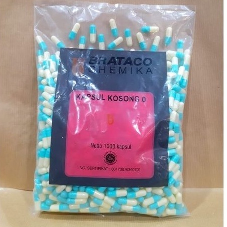 Kapsul Kosong No 0 1000's Ponstan