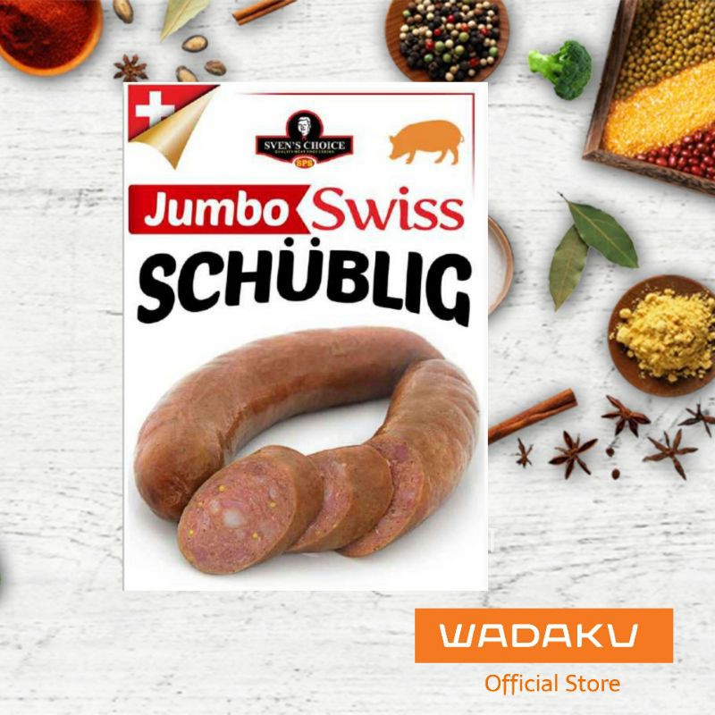 

SOSIS BABI SVEN'S CHOICE JUMBO SWISS SCHUBLIG 200g