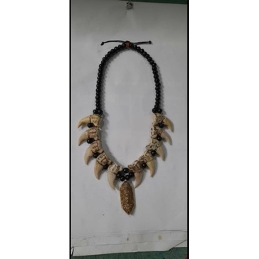 taring babi khas dayak rentengan