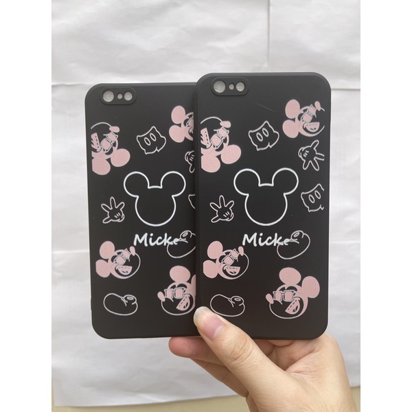 Mickey Case Edge For Iphone 6 7 8 6+ 7+ 8+ X XR 11 12 13 -Case Mickey