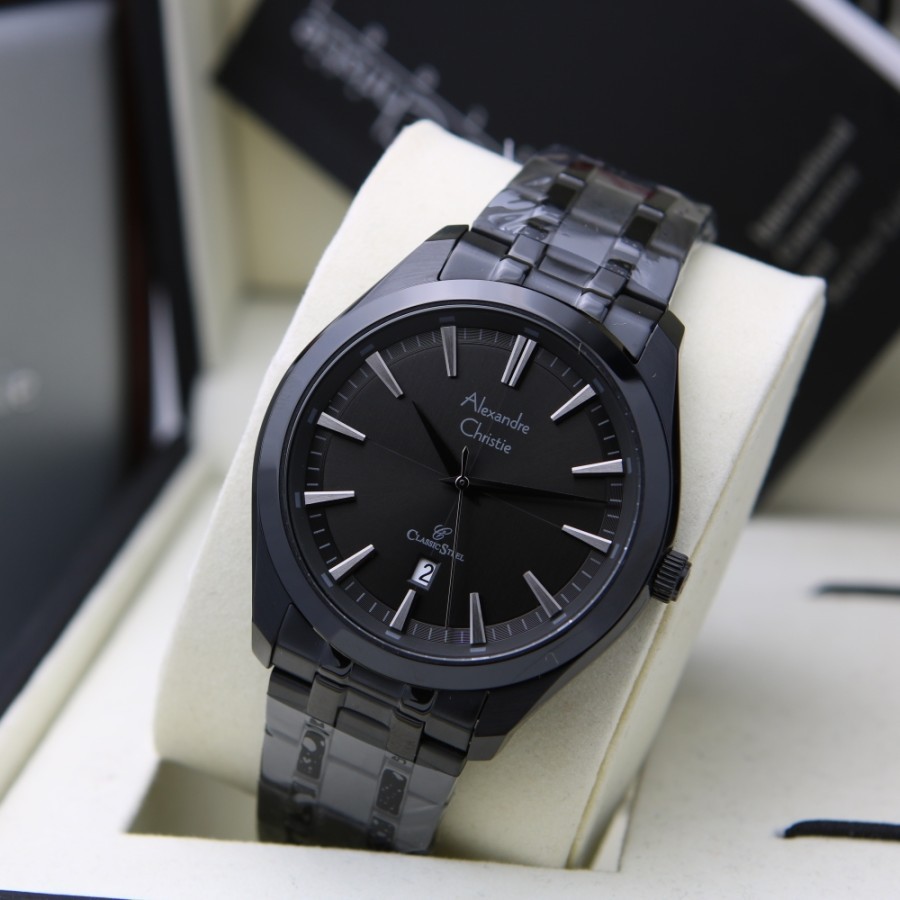 ALEXANDRE CHRISTIE AC 8646 AC8646 PRIA FULL BLACK ORIGINAL