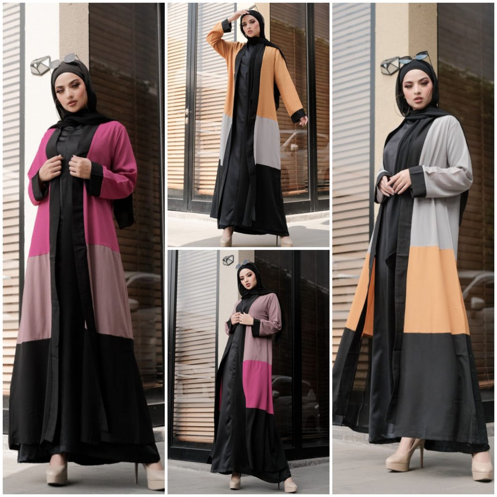 TURKEY ABAYA BY BINBUSH ORIGINAL GAMIS
