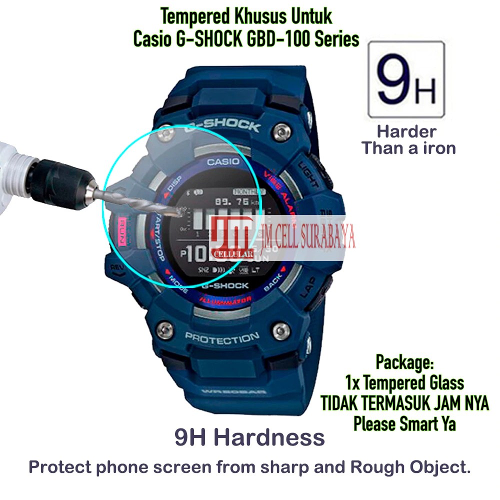 Anti Gores Kaca Tempered Glass For Casio GShock G Shock GBD-100 / GBD100