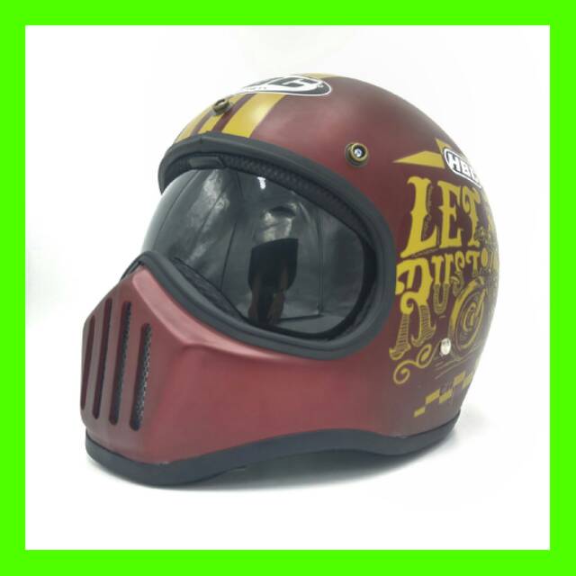 Helm Cakil HBC Dengan Inner Visor Smoke