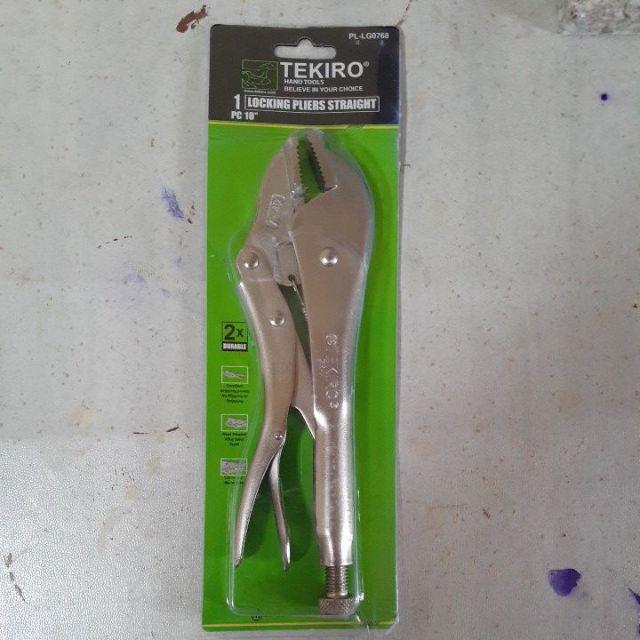 Tang Buaya Tekiro Lurus / Bengkok 10 Inch