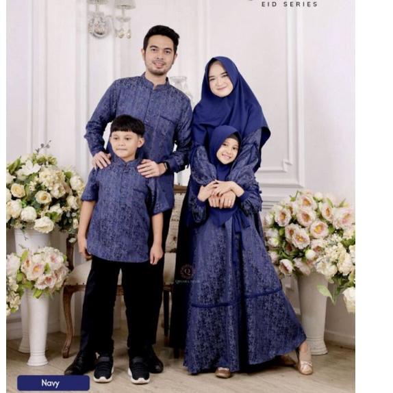 Bagus Dipakai.. Sarimbit Lebaran Keluarga Samara Eid Series by Qinara Hijab