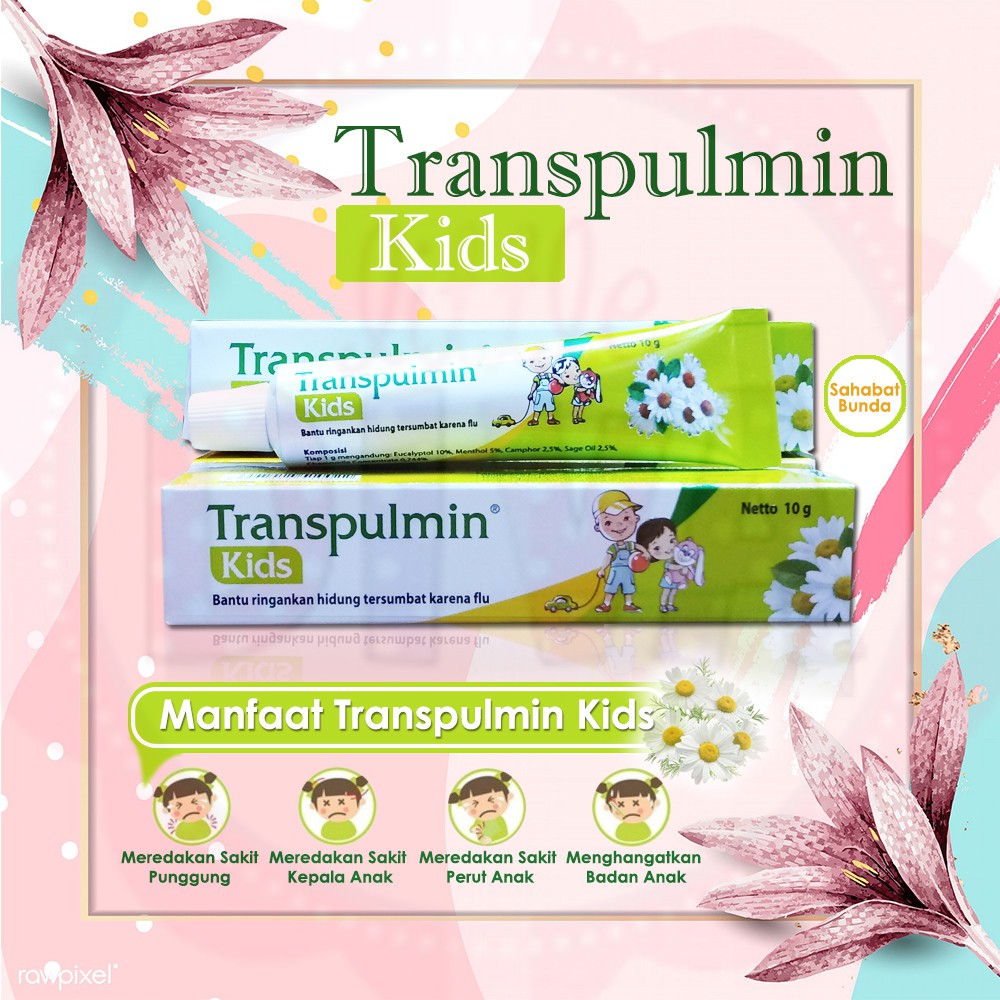 TRANSPULMIN KIDS 10gr  - Balsam Anak Ketika Flu ens