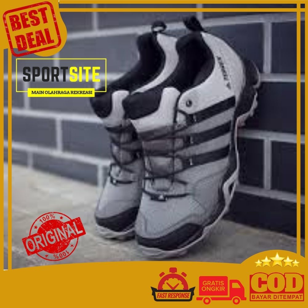 Adidas Terrex AX2R Sepatu Outdoor Olahraga Hiking Pria Original Resmi