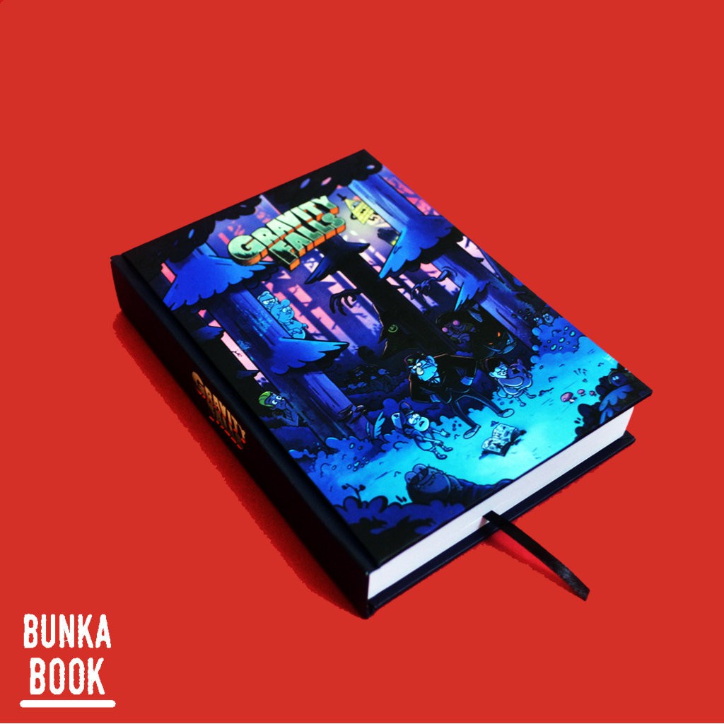 

Pocket Book Hardcover Gravity Falls Ukuran A6 Jurnal Agenda Planner Gift Couple