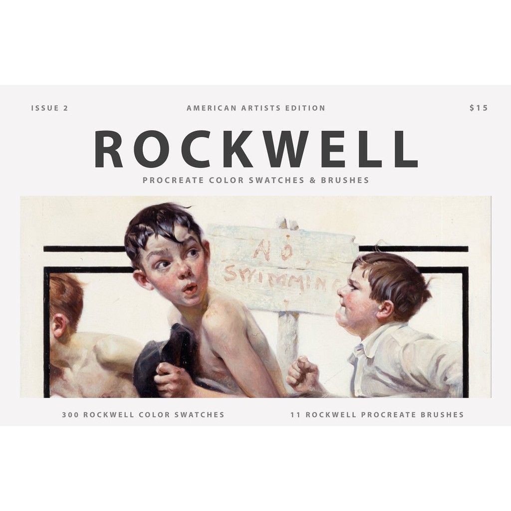 Procreate Brush - Rockwell's Art