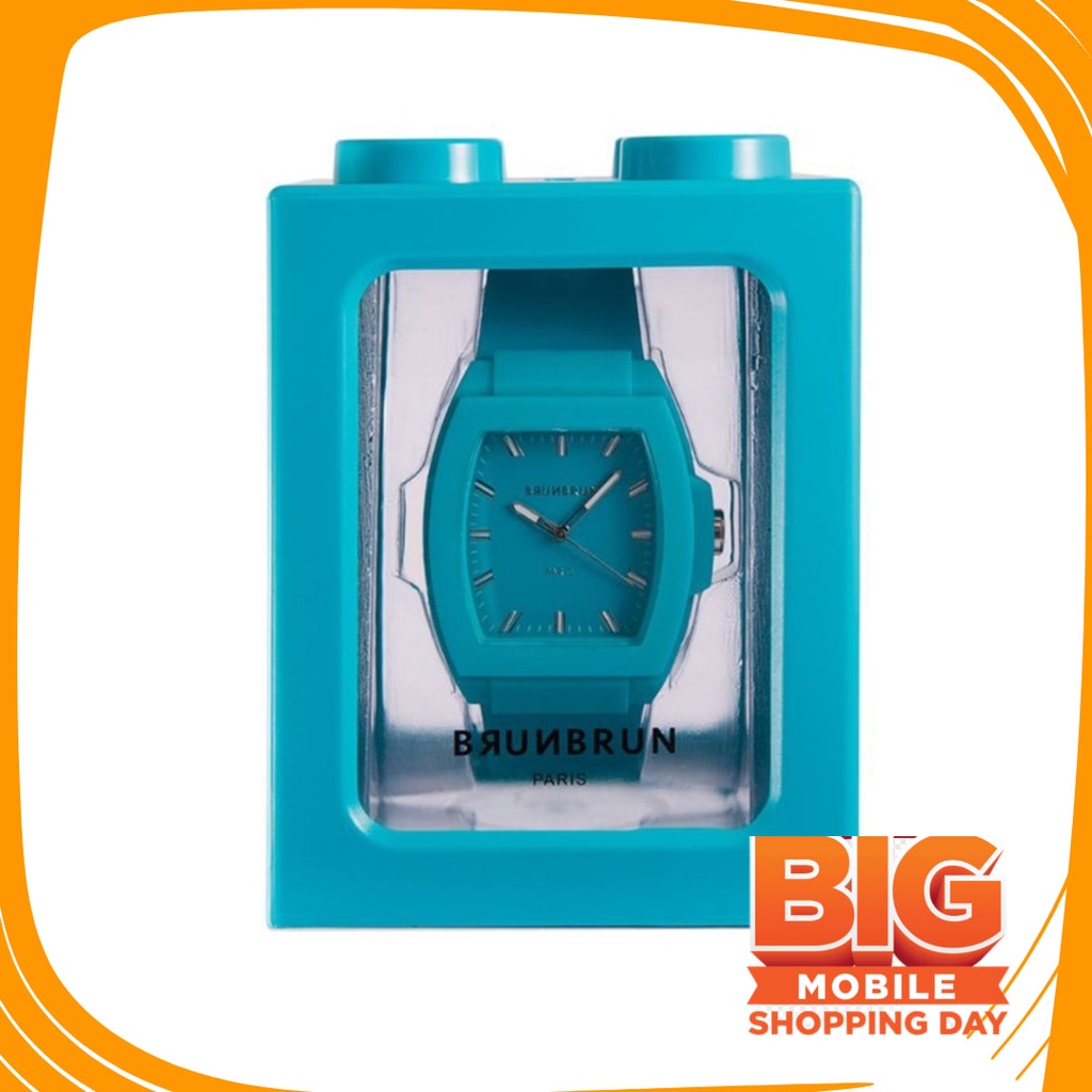 JAm Cewe Pink Bue Sky Gold Silver rubber Anti karat Air / Brunbrun Paris - Jam Tangan Blake Tosca