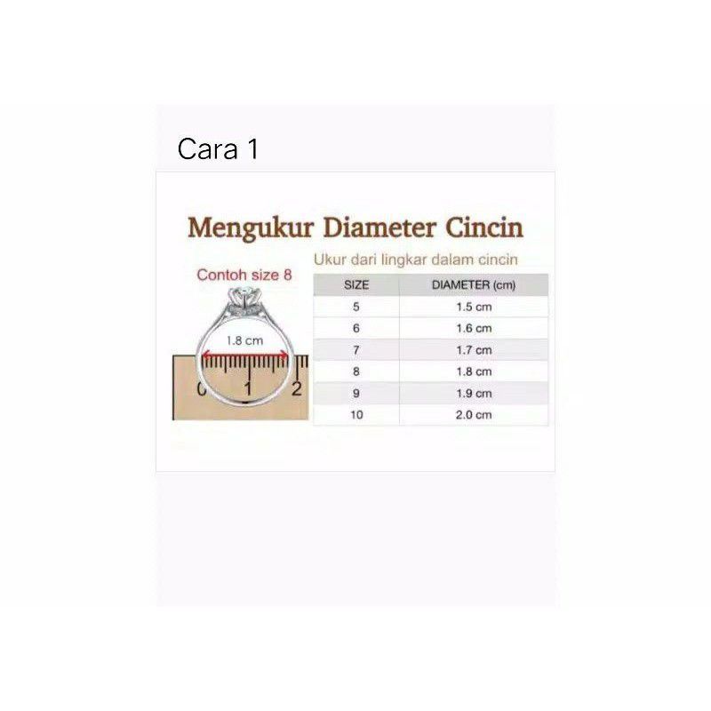 CINCIN TITANIUM ANTI KARAT PRIA WANITA 005-1