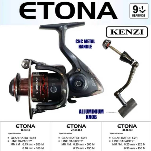 REEL PANCING KENZI ETONA 1000