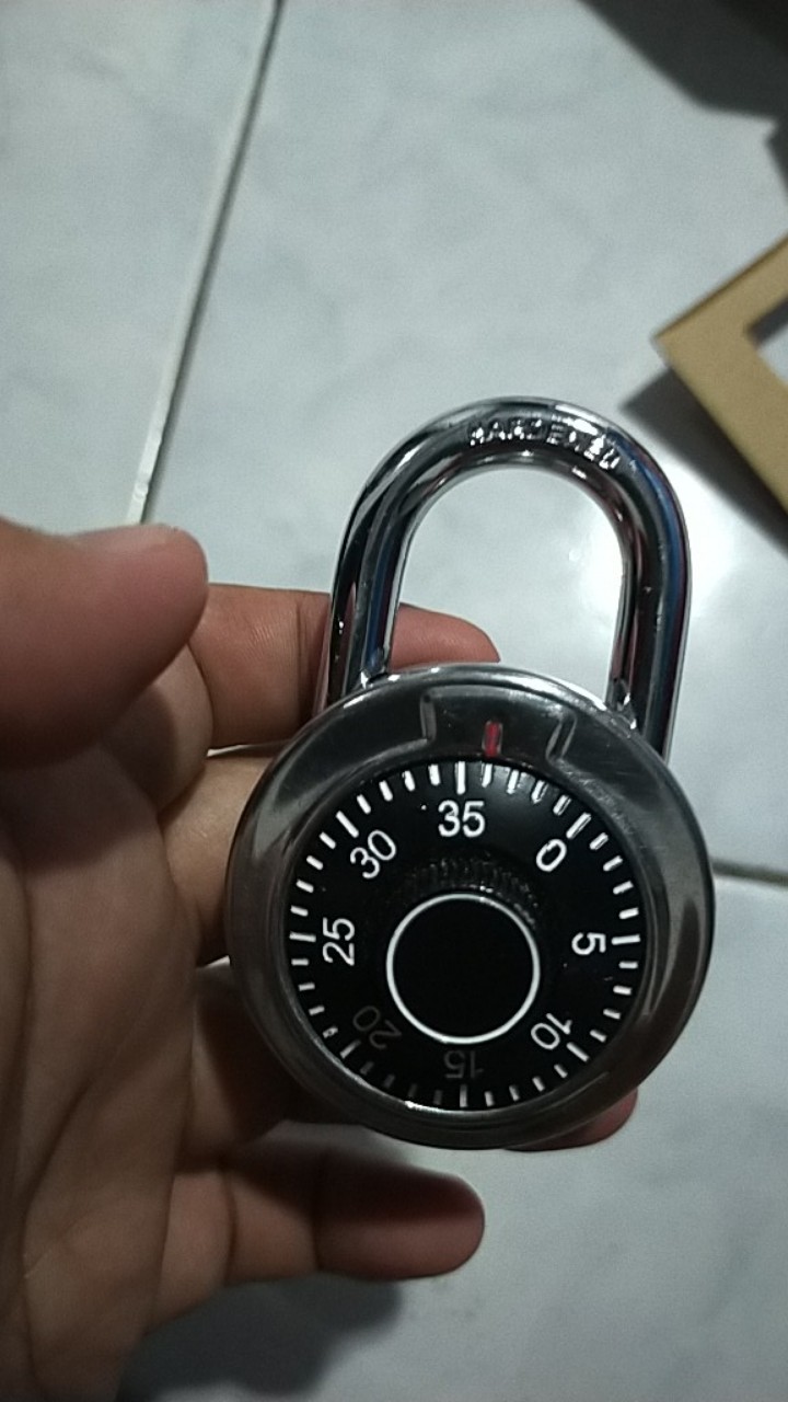 Cjsj Gembok Brankas Rotary Padlock Digit Combination Padlock - Ch-209