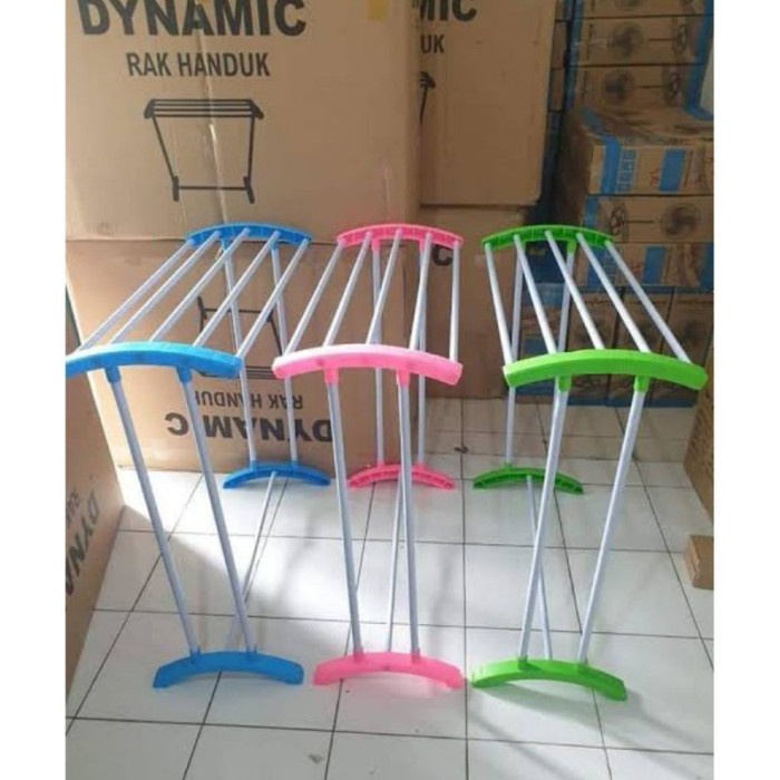 Promo ter murah gantungan handuk dynamic kaki dua