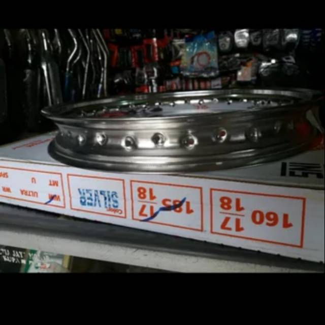 Velg tk ukuran 185 ring 17 warna silver 1 biji