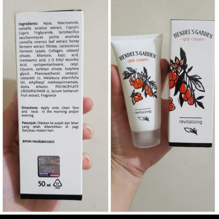 SALE!! GOJI CREAM HENDELS ORIGINAL