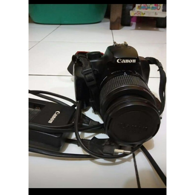 Kamera Canon 1000D + Lensa Kit 18-55Mm + Memori 16Gb + Tas Bagus-1