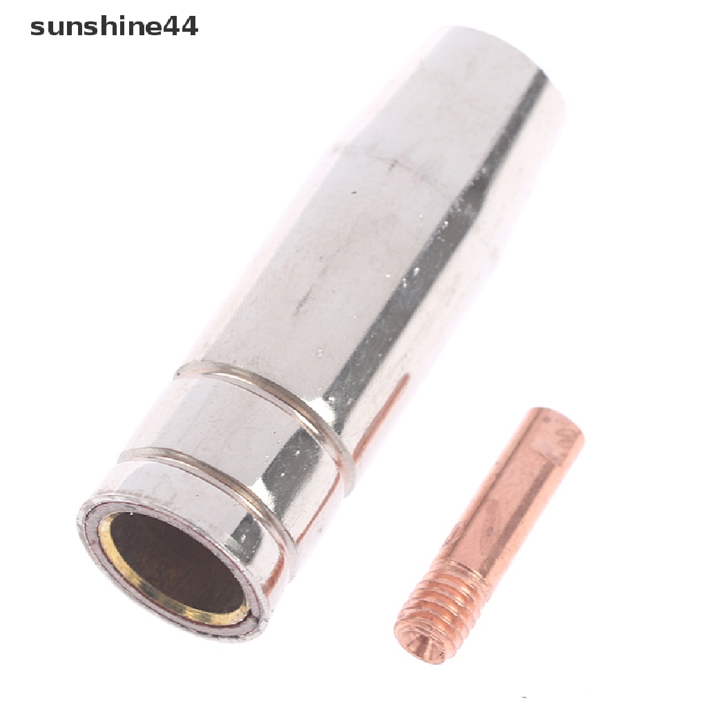 Sunshine 3pcs Nozzle Obor Las Plasma Binzel 15AK Untuk Mesin Las MIG