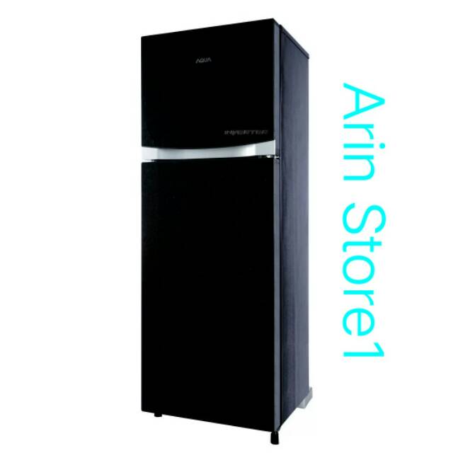 Kulkas Aqua 2 Pintu Aqua Aqr D 275 No Frost Black Inverter Shopee Indonesia