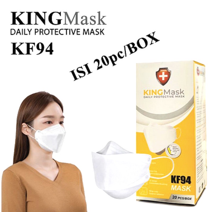 Masker Model Korea KF94 5Ply 4 Ply Premium Quality Mask-JM