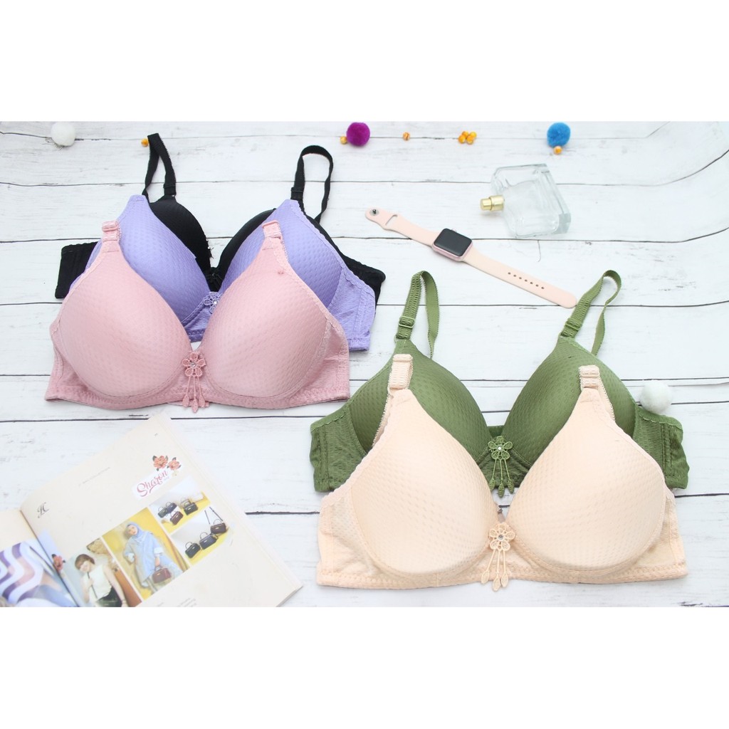 sexy fashion bra size 34-38B | bh tanpa kawat dan super nyaman bahan lembut  | #338 REAL PIC