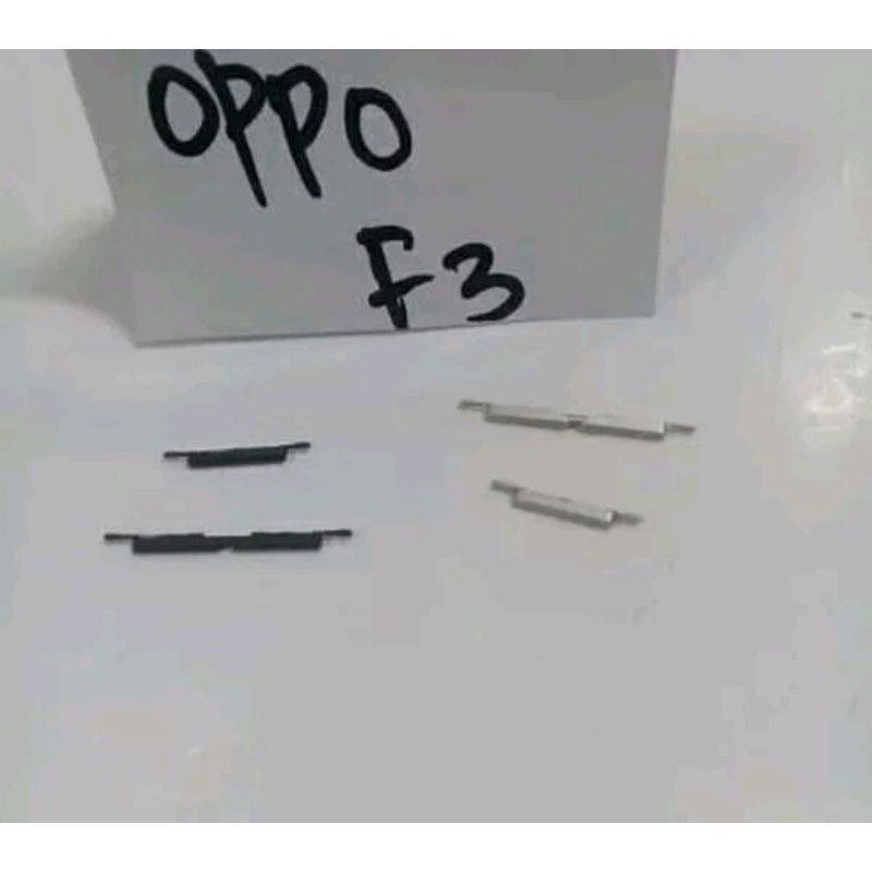 TOMBOL ON OFF POWER LUAR TOMBOL LUAR ON OFF POWER VOLUME OPPO F3 F 3 pernik tombol luar