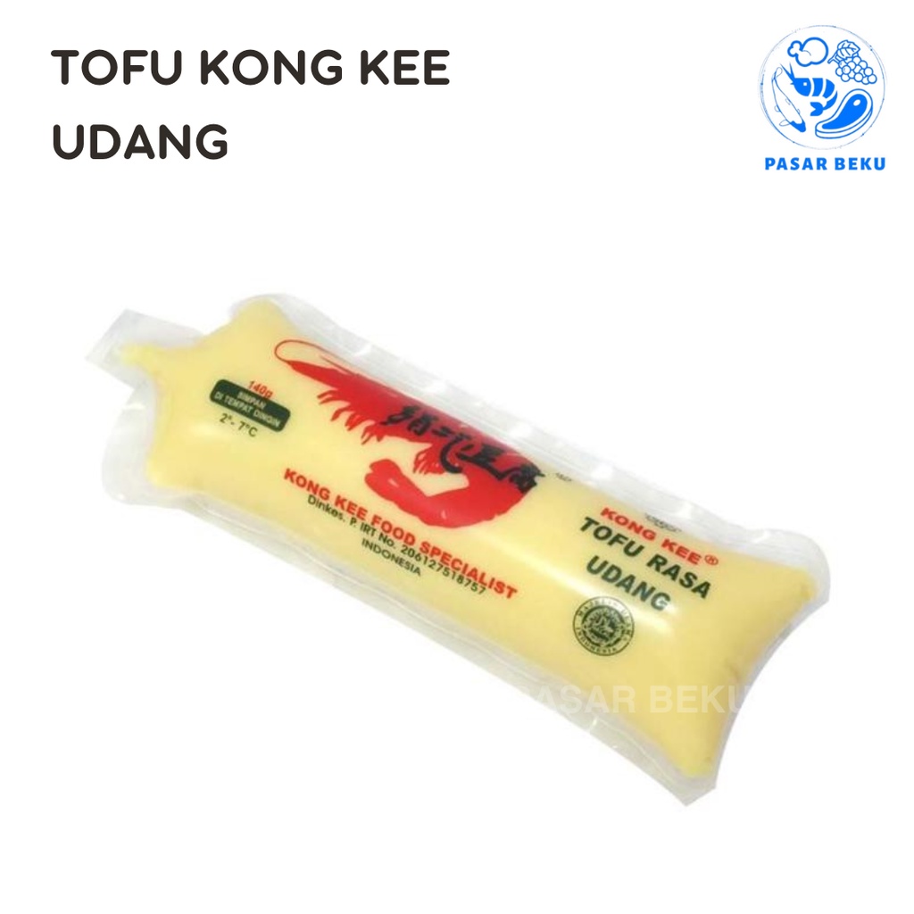 Jual Tofu Kong Kee Rasa Udang 140 Gram Per Pcs Tahu Jepang Chinese Food