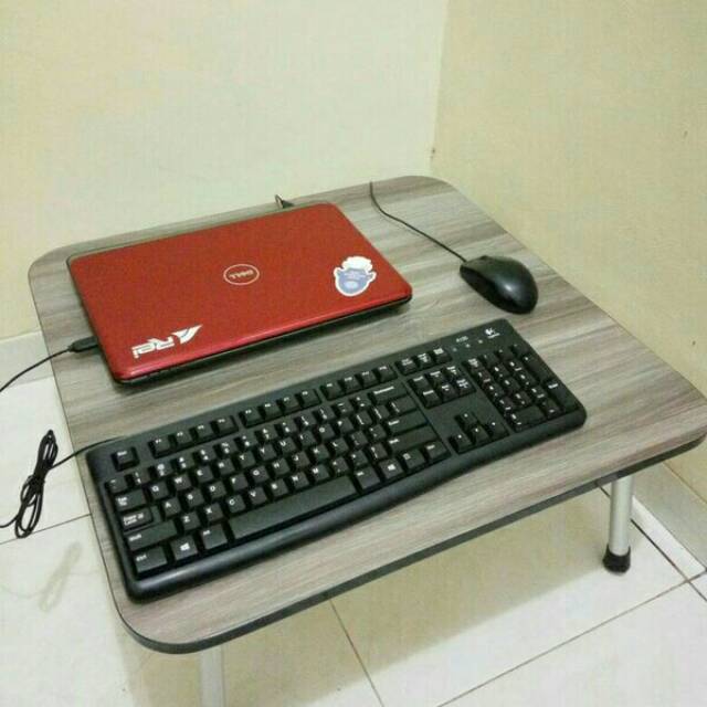 Meja lipat laptop 60x60x30cm